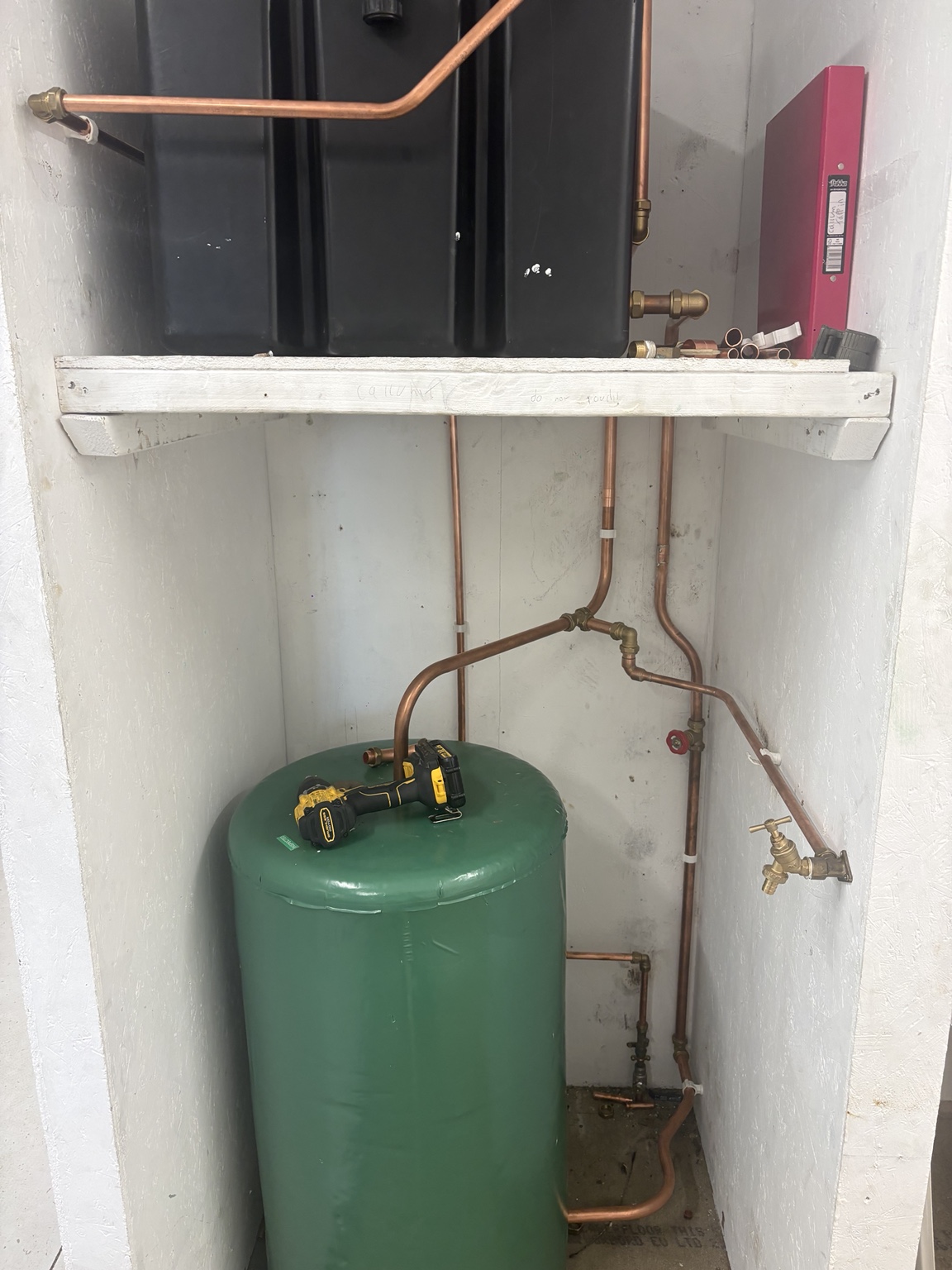 TappFlow copper pipework installation